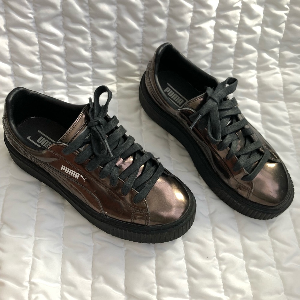 Bronze Women’s Basket Puma’s